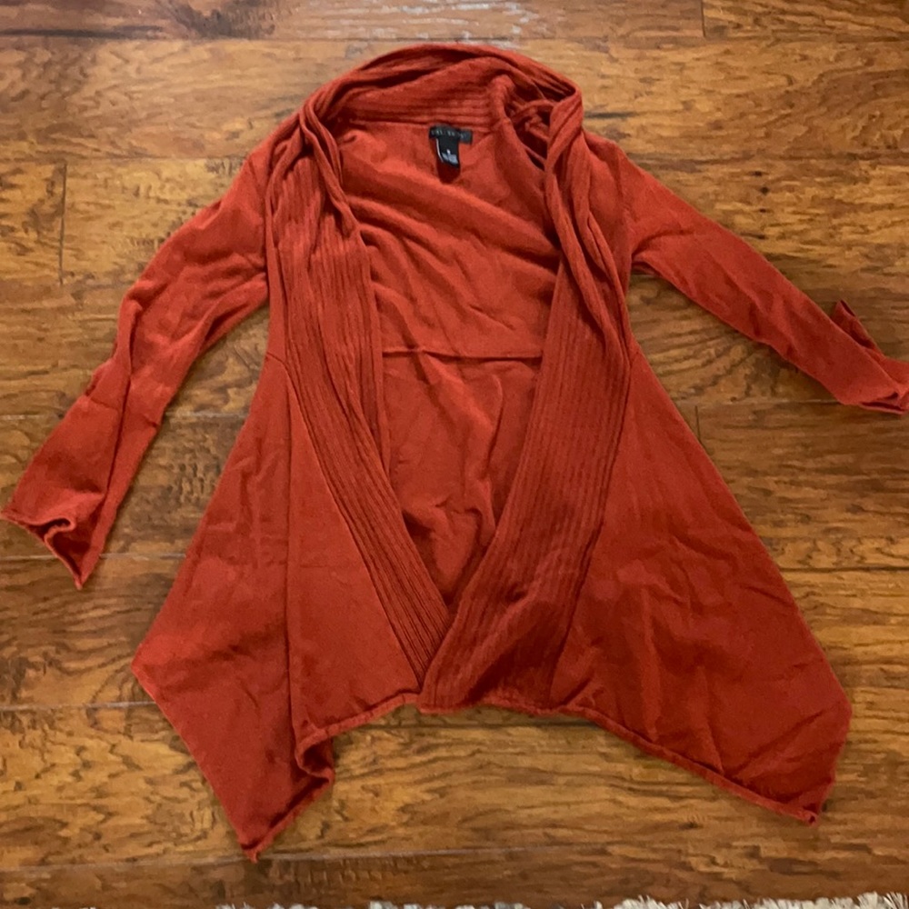 Rust cardigan